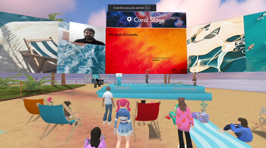 virtual and hybrid events