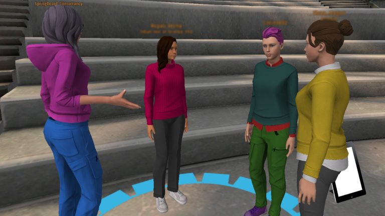business in the metaverse - virtual training