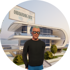 onboarding base metaverse hq building
