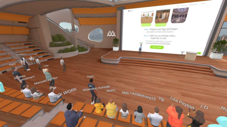 business in the metaverse - virtual event spaces
