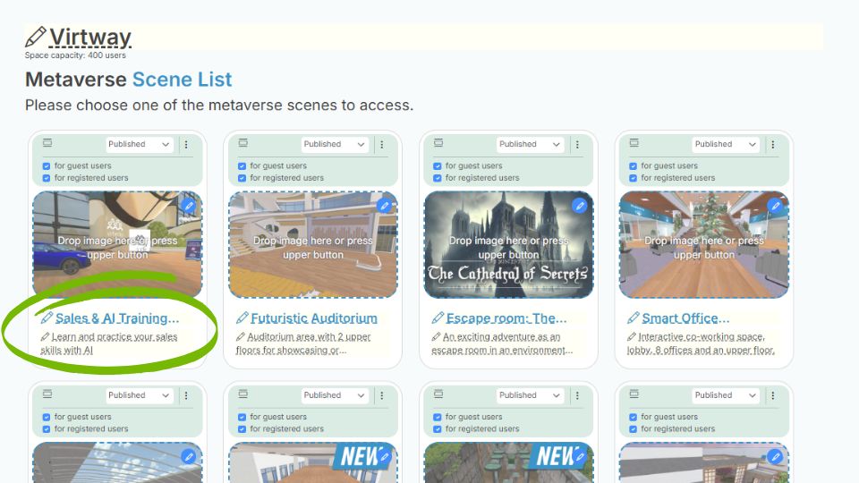 Edit Mode_Scene name and description