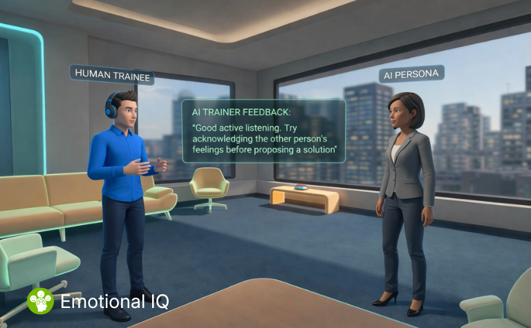 Entrenamiento en resolución de conflictos con inteligencia artificial emocional