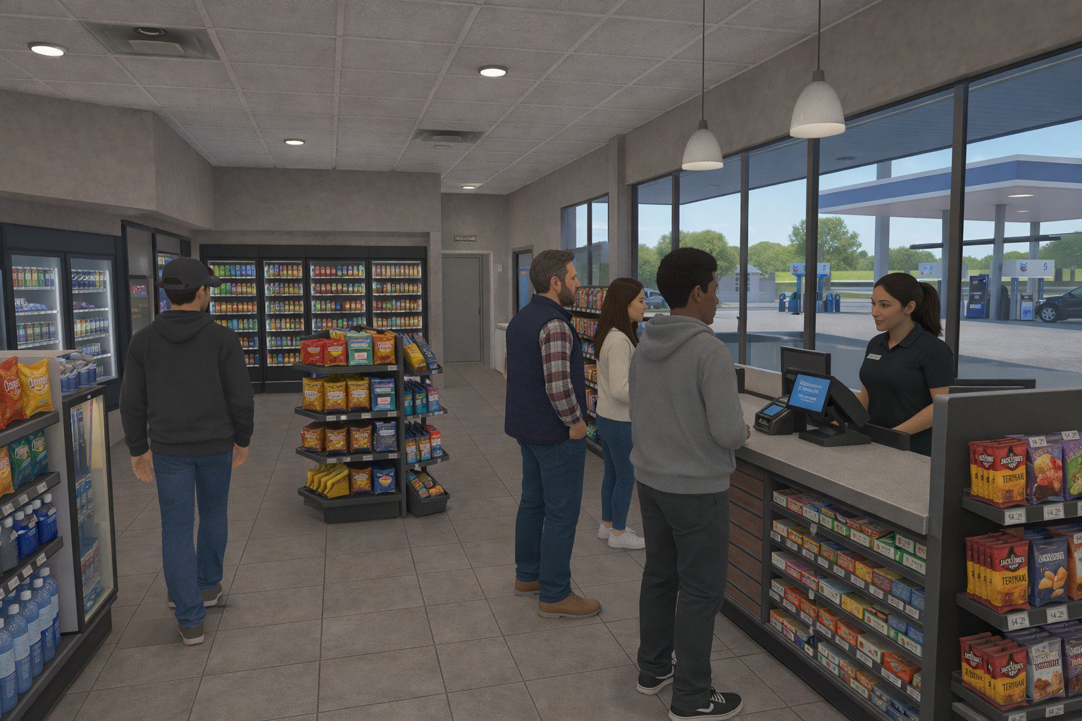 Convenience store and gas station training that prepares teams for real life: Immersive AI roleplay for speed, promotions, and robbery risk cover